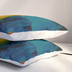 Mid Century Abstract Art Pillow Sham Gallery Image 3