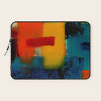 Mid Century Abstract Art Laptop Sleeve Gallery Image 1