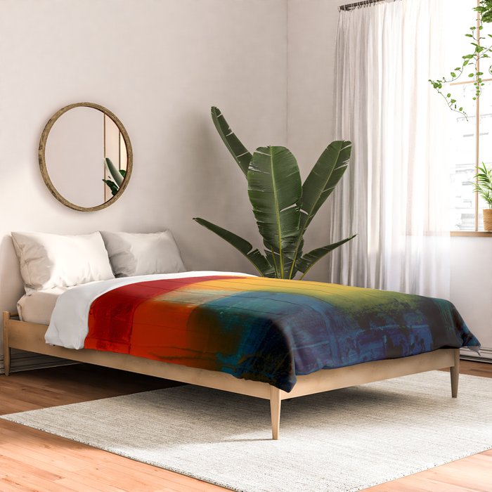 Mid Century Abstract Art Comforter Gallery Image 2