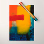Mid Century Abstract Art Wrapping Paper Gallery Image 1