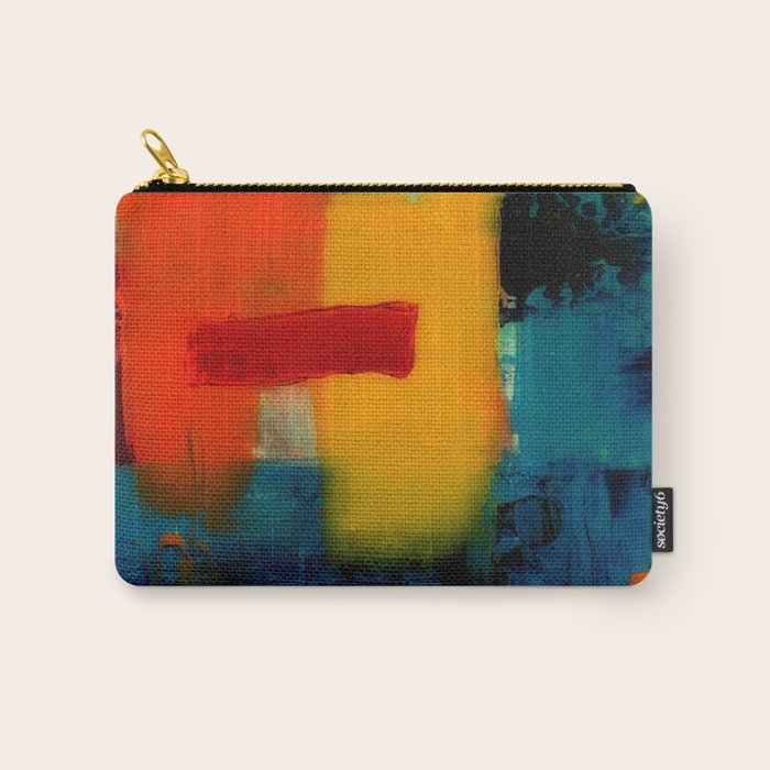 Mid Century Abstract Art Carry All Pouch Gallery Image 1
