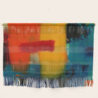 Mid Century Abstract Art Wall Hanging Gallery Image 1