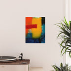 Mid Century Abstract Art Poster Gallery Image 2
