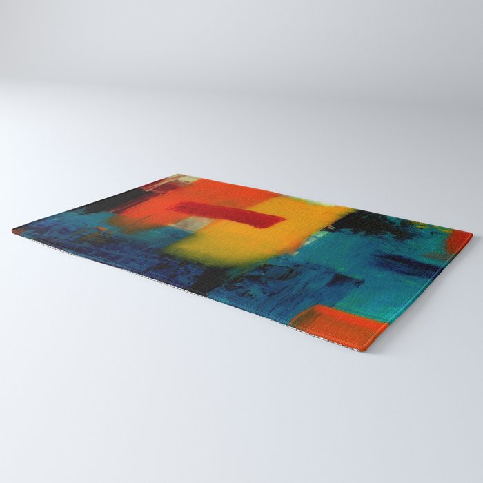 Mid Century Abstract Art Rug Gallery Image 3