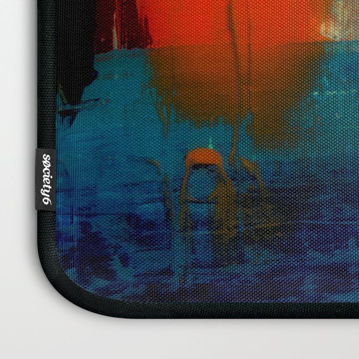 Mid Century Abstract Art Laptop Sleeve Gallery Image 3