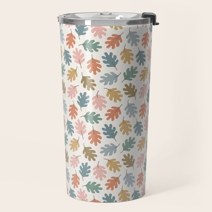 Happy Fall Leaves Travel Mug Gallery Image 2