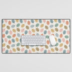 Happy Fall Leaves Desk Mat Gallery Image 1