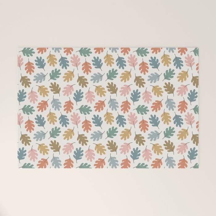 Happy Fall Leaves Welcome Mat Gallery Image 1
