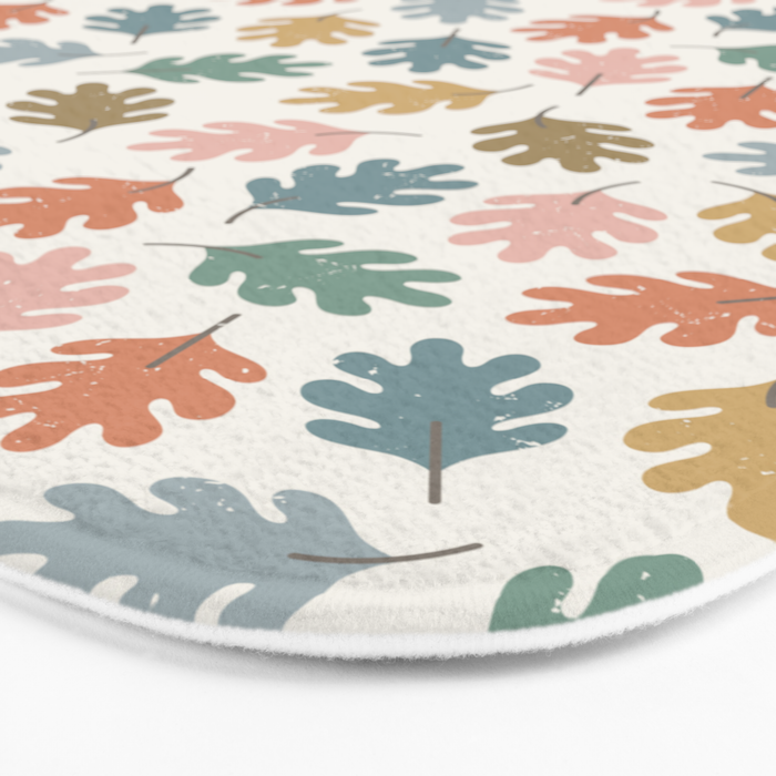 Happy Fall Leaves Bath Mat Gallery Image 3