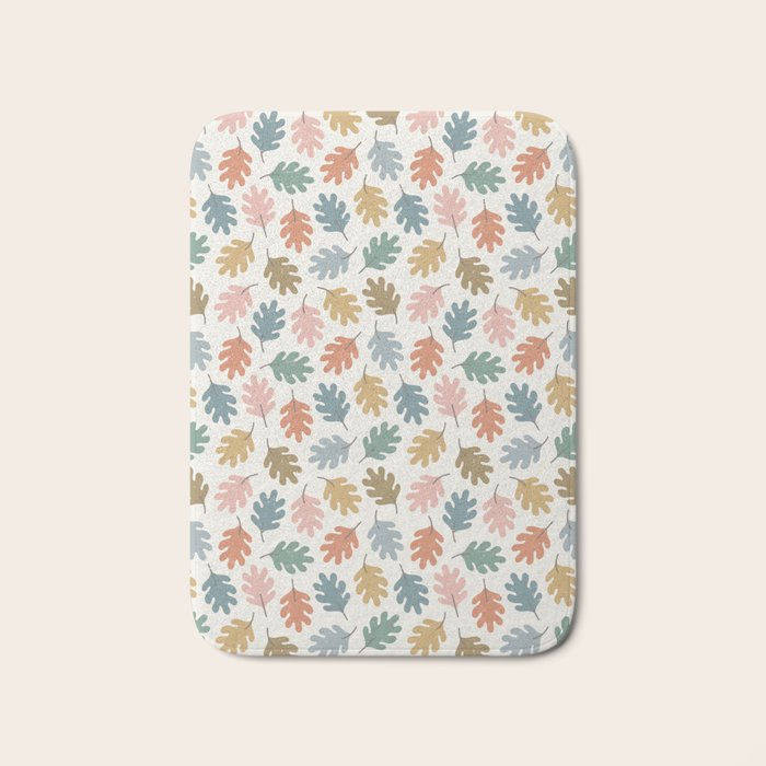 Happy Fall Leaves Bath Mat Gallery Image 1