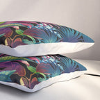 Tropical Garden XV - Night Pillow Sham Gallery Image 3