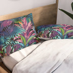 Tropical Garden XV - Night Pillow Sham Gallery Image 2
