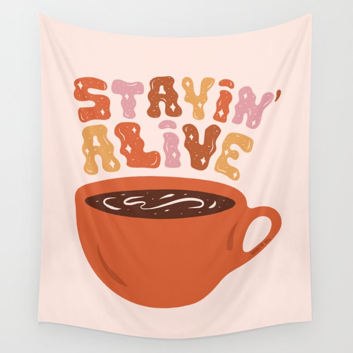 Stayin' Alive Wall Tapestry Gallery Image 4