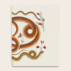 Albertus Seba Snakes Flowers Engraving ii Notebook Gallery Image 4