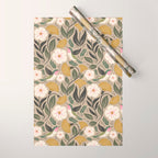 Hummingbird and Flowers Wrapping Paper Gallery Image 1