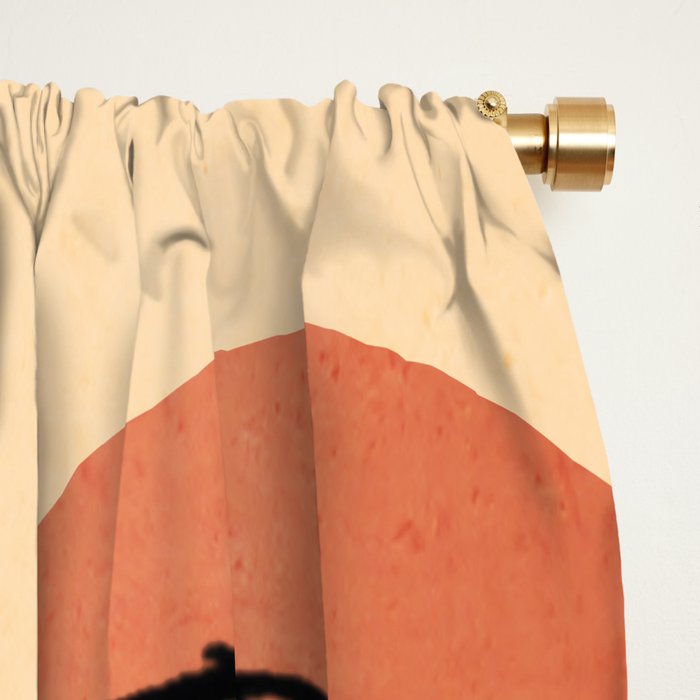Minimal Abstract Art Landscape 19 Window Curtain Gallery Image 2