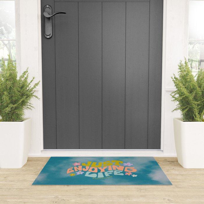 Just Enjoying Life Welcome Mat Gallery Image 3