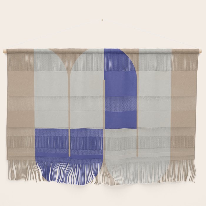 Modern geometric shapes 16 Wall Hanging Gallery Image 1