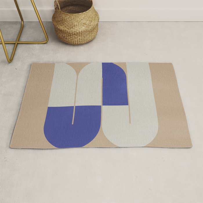 Modern geometric shapes 16 Rug Gallery Image 1