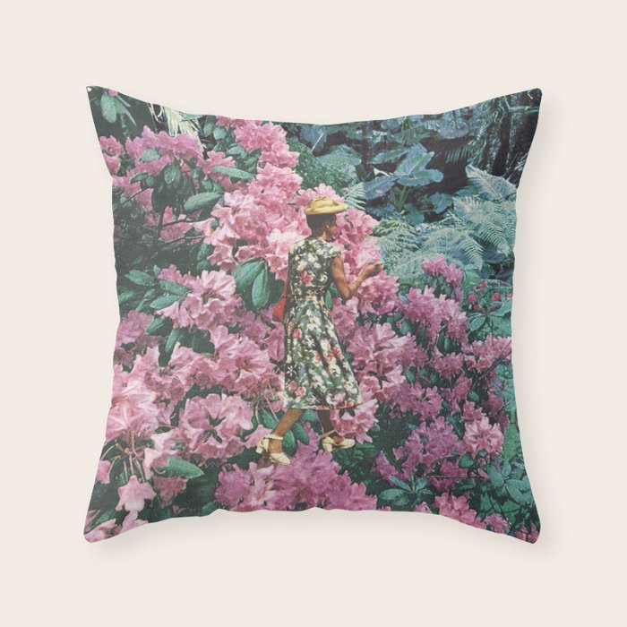 Spring Walks Throw Pillow Gallery Image 1
