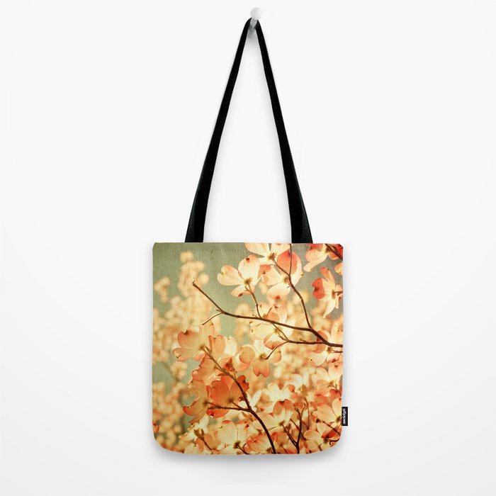Vintage Pink Tote Bag Gallery Image 2
