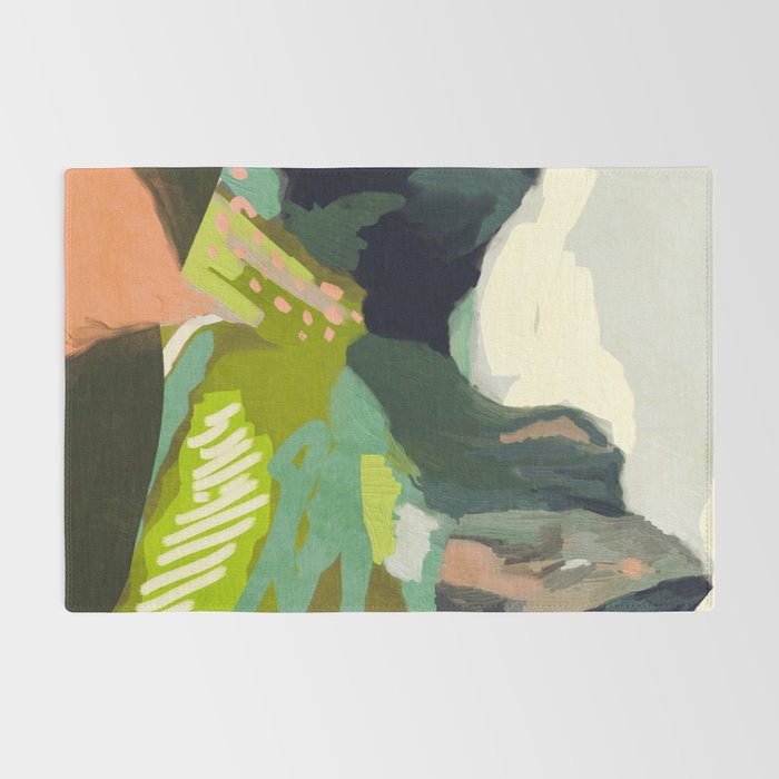 abstract mountain landscape Rug Gallery Image 2