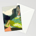 abstract mountain landscape Stationery Card Gallery Image 2