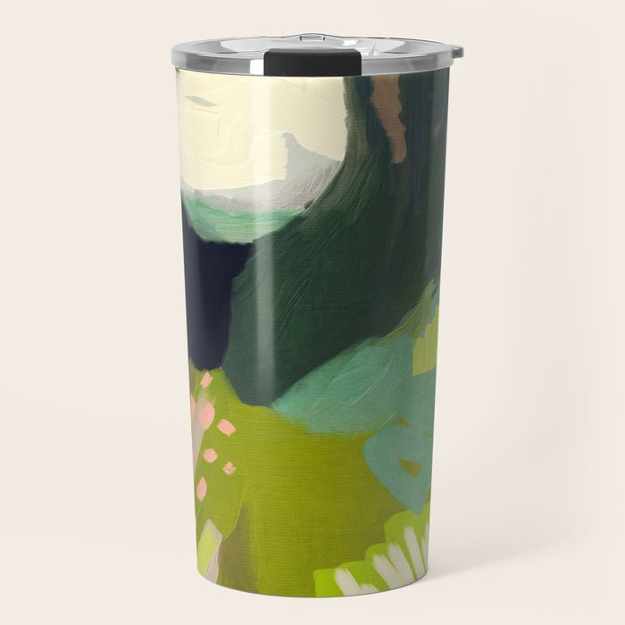 abstract mountain landscape Travel Mug Gallery Image 1