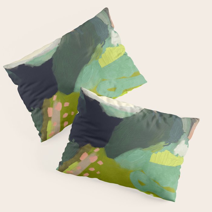 abstract mountain landscape Pillow Sham Gallery Image 3