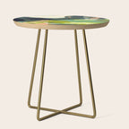 abstract mountain landscape Side Table Gallery Image 1