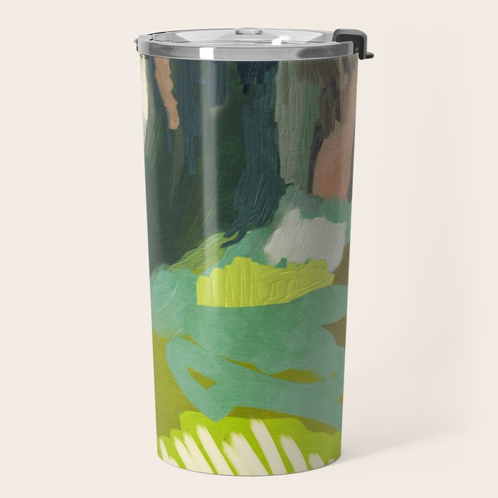abstract mountain landscape Travel Mug Gallery Image 2
