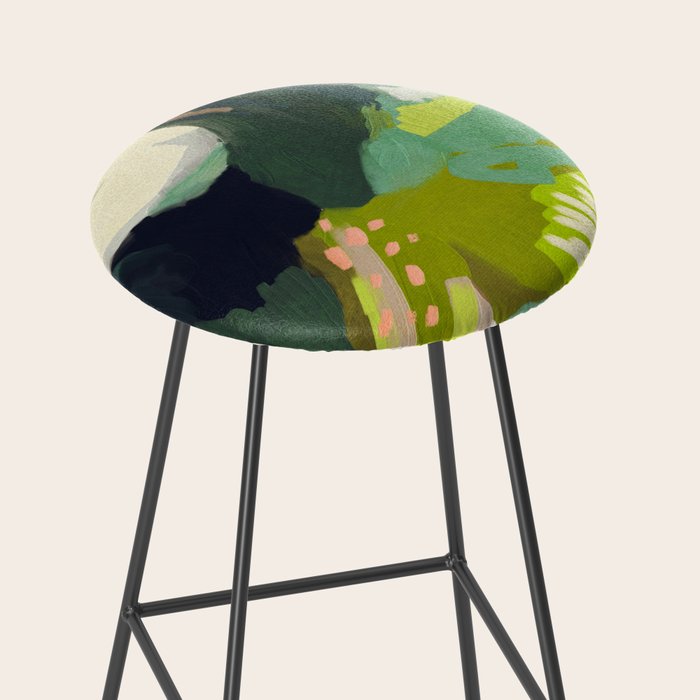 abstract mountain landscape Stool Gallery Image 2