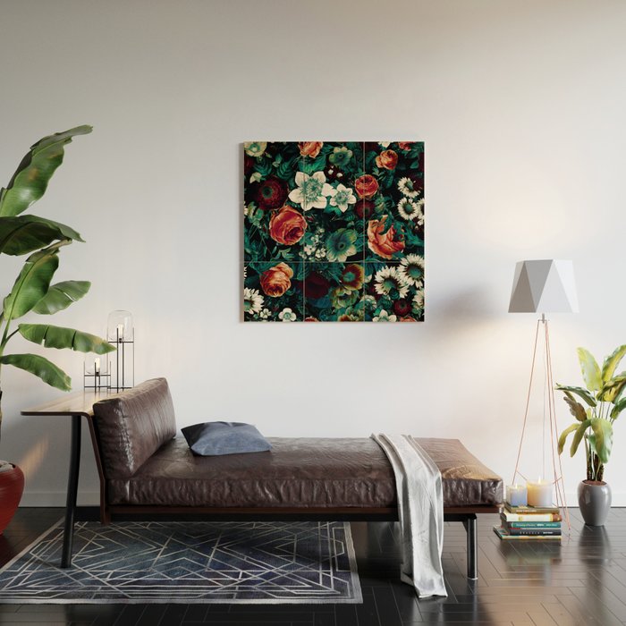 Midnight Garden VIII Wood Wall Art Gallery Image 2