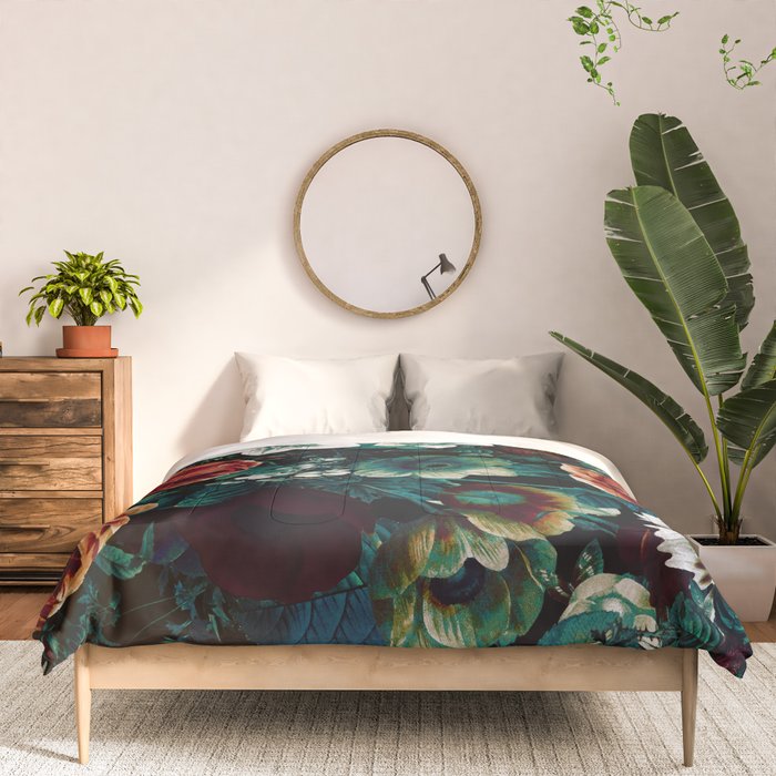 Midnight Garden VIII Comforter Gallery Image 3