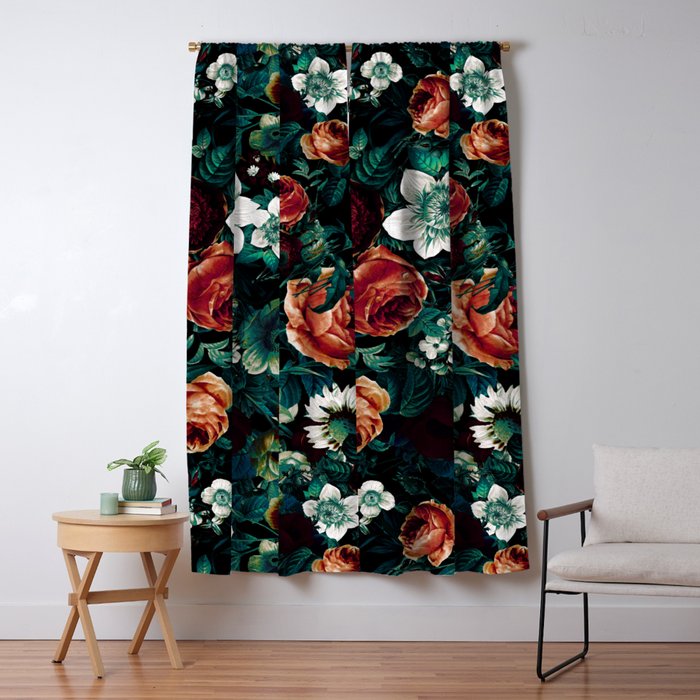 Midnight Garden VIII Window Curtain Gallery Image 5