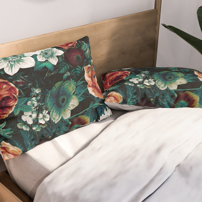 Midnight Garden VIII Pillow Sham Gallery Image 2