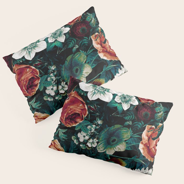 Midnight Garden VIII Pillow Sham Gallery Image 1