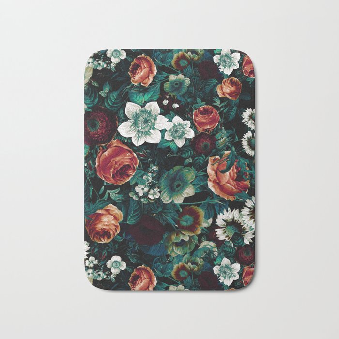 Midnight Garden VIII Bath Mat Gallery Image 1