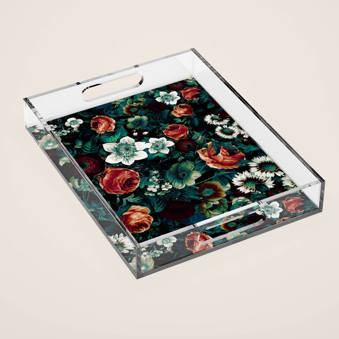 Midnight Garden VIII Acrylic Tray Gallery Image 1