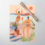 Day at the Beach Wrapping Paper Gallery Image 1