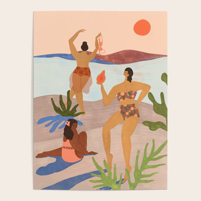 Day at the Beach Poster Gallery Image 4