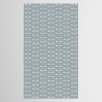 Dragonfly Pattern IX Soft Blue Tablecloth Gallery Image 2