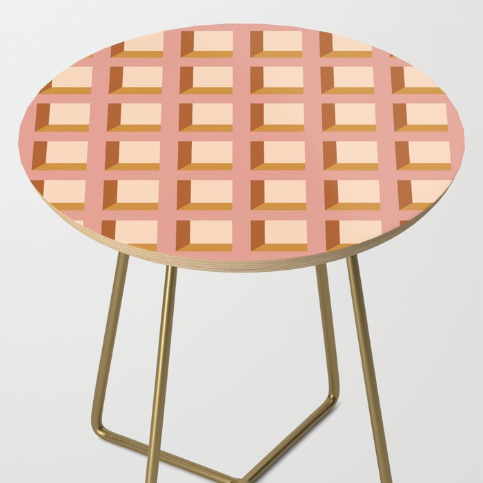 Minimalist 3D Pattern XIII Side Table Gallery Image 2