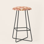 Minimalist 3D Pattern XIII Stool Gallery Image 1