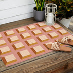 Minimalist 3D Pattern XIII Outdoor Rug Gallery Image 2