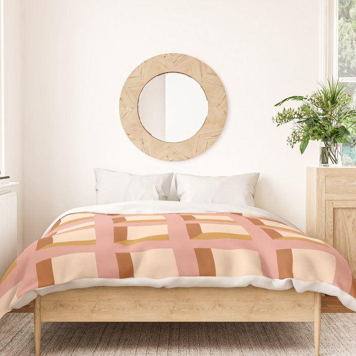 Minimalist 3D Pattern XIII Duvet Cover Gallery Image 3