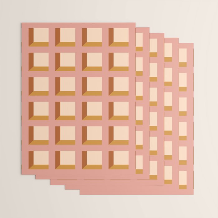 Minimalist 3D Pattern XIII Wrapping Paper Gallery Image 3