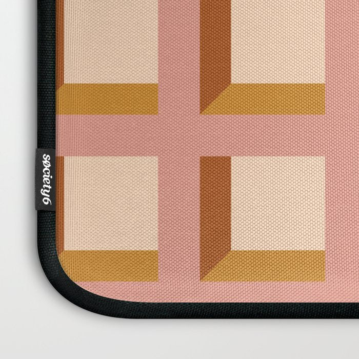 Minimalist 3D Pattern XIII Laptop Sleeve Gallery Image 3