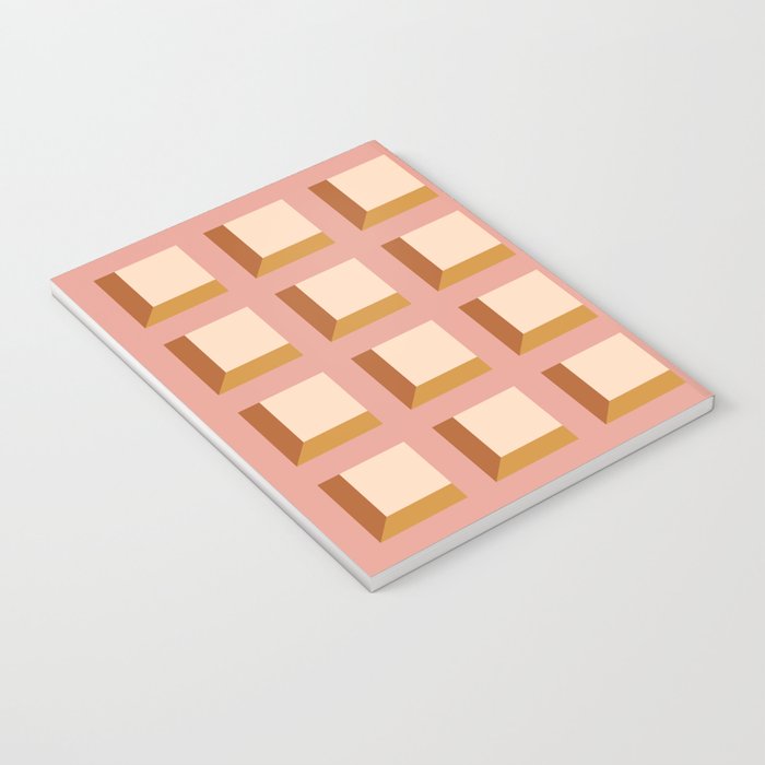 Minimalist 3D Pattern XIII Notebook Gallery Image 3