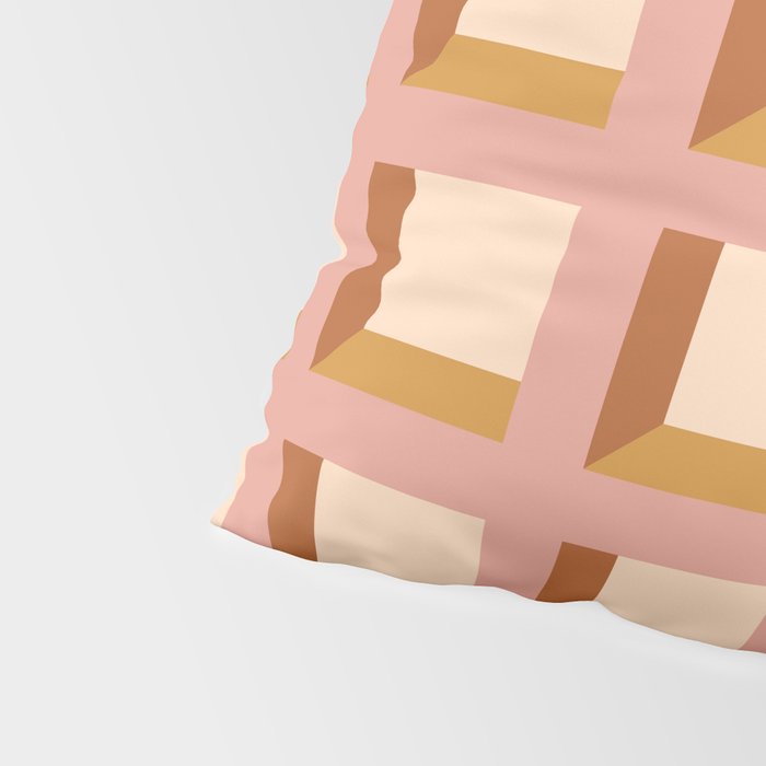 Minimalist 3D Pattern XIII Pillow Sham Gallery Image 4